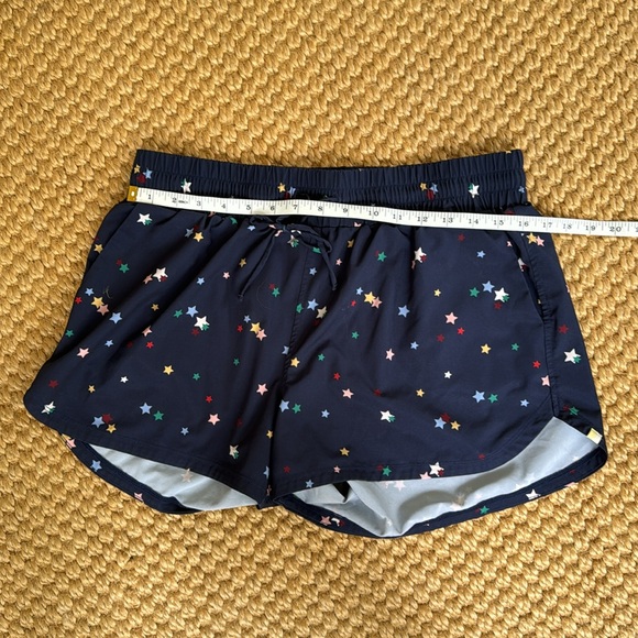 Summersalt EUC navy star athletic shorts size 10 - Picture 6 of 6
